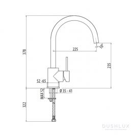 Смеситель для кухни Hansgrohe Focus - Хром-0 - 2