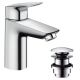 Смеситель для раковины Grohe Eurosmart - Хром-0